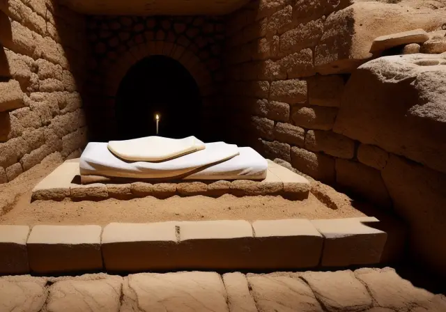 The empty tomb of Jesus